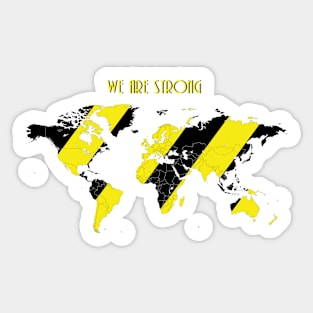 world danger virus Sticker